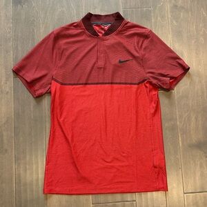 Men’s Red Nike Golf Polo